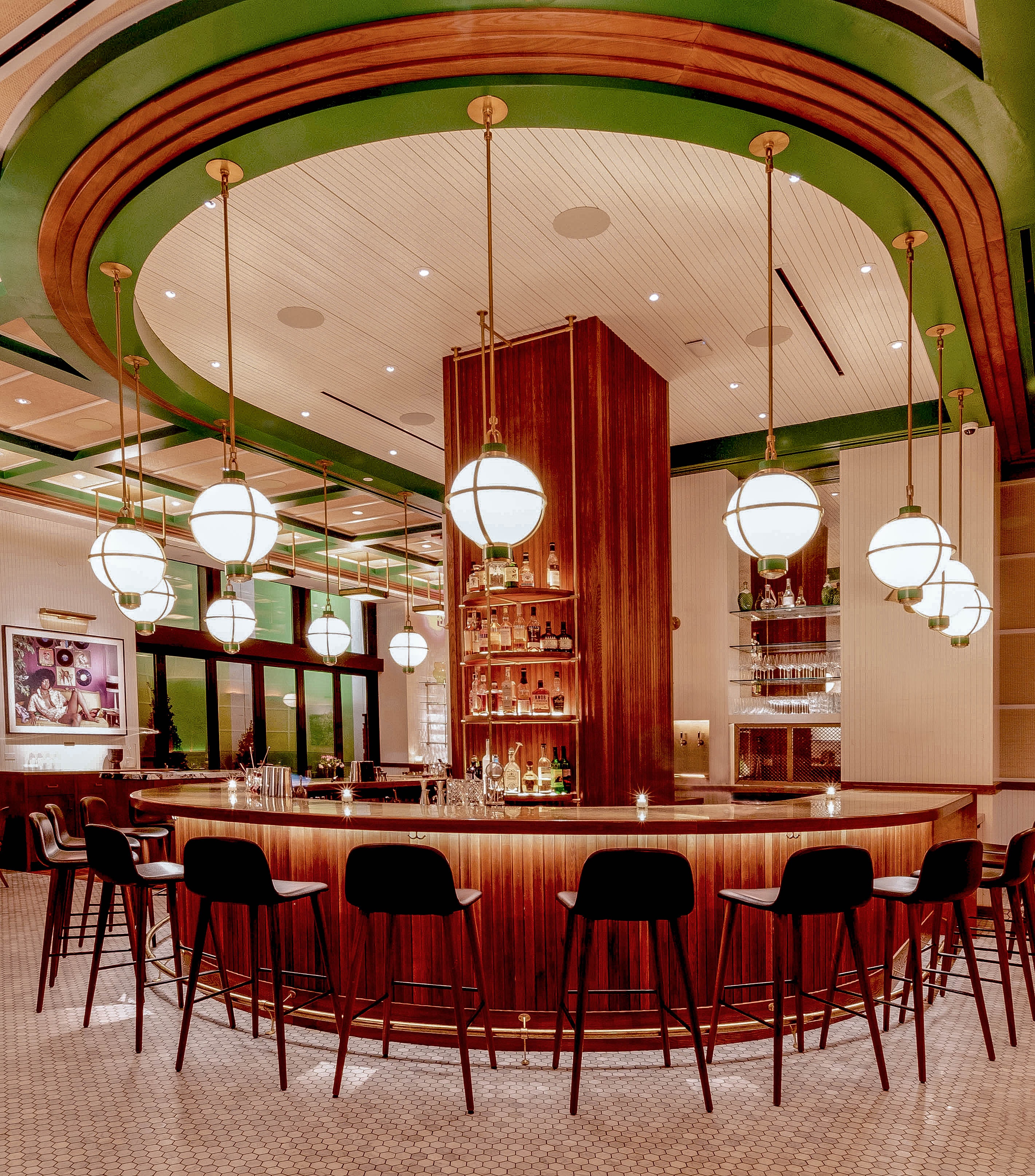 Legacy Records — globe pendants